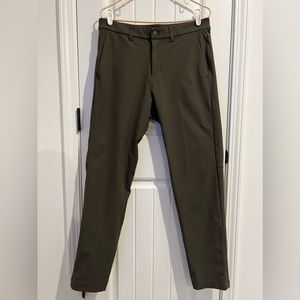 Lululemon Commission ABC Pant Slim Warpstreme Sz 33